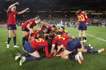 女子W杯、スペインが初優勝