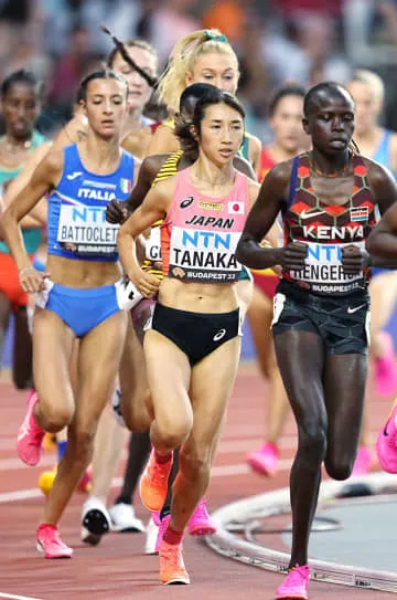 田中、女子5千メートルで日本新