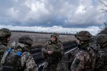 ウクライナ奪還地にロシア進軍