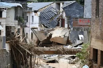 中国南部、大雨で55人死亡