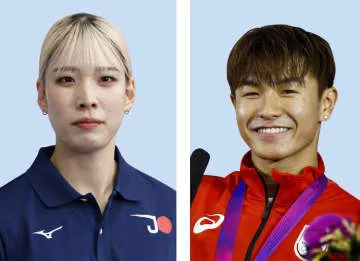 パリ五輪旗手、江村と半井を起用