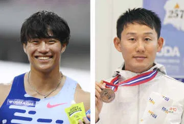 陸上男子100mは坂井と東田