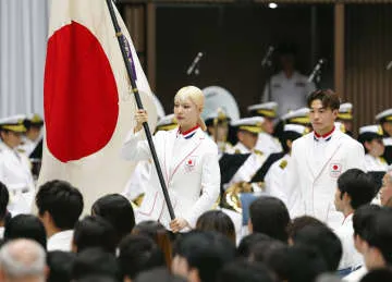 旗手江村「自覚と責任持ち戦う」