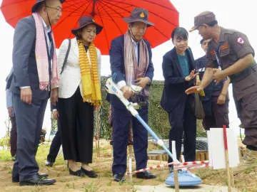 公明、地雷除去で意見交換