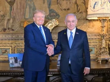 トランプ氏、中東安定尽力