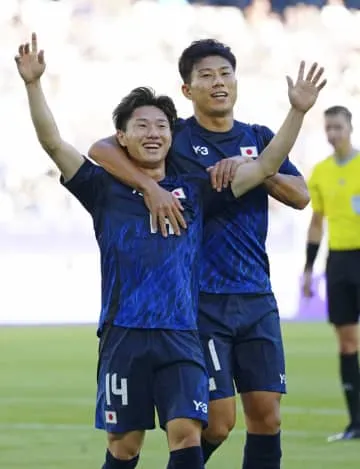 サッカー男子日本、5―0好発進