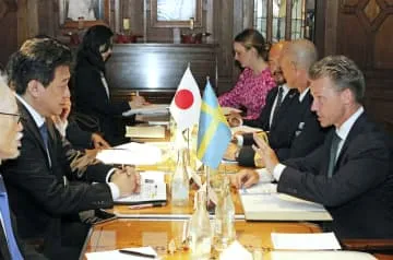 防衛装備協力の推進で一致