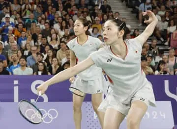志田千陽、松山奈未組が8強入り