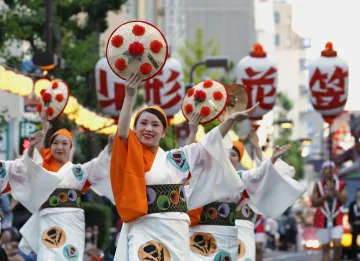 山形花笠まつりが開幕