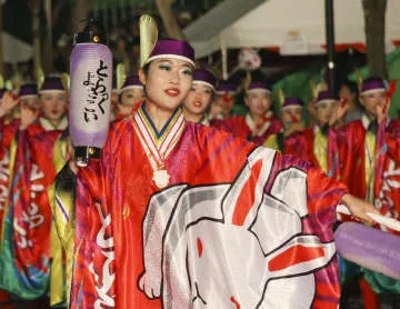 高知のよさこい祭り、本番迎える