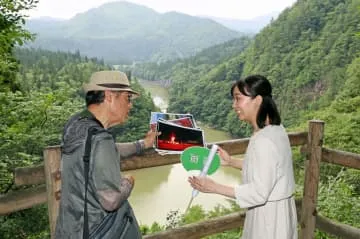 佳子さま復旧の只見線視察