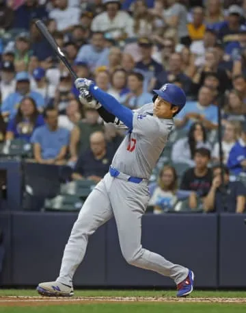 大リーグ、大谷が2戦連発37号