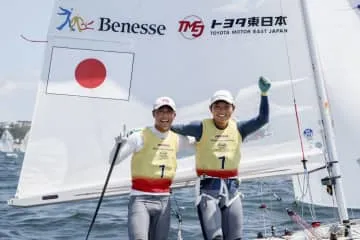 セーリング岡田、吉岡組が優勝