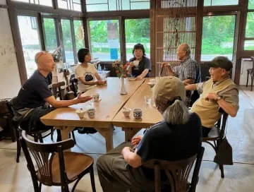 西日本豪雨で被災の古民家、カフェに再生