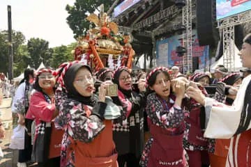 ジャカルタで日本祭り