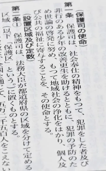 保護司法の「浄化」文言見直しへ