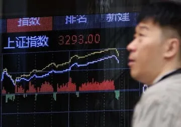 上海株が急伸、8％超高に