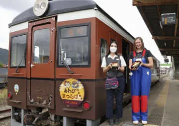 三陸鉄道でアワビ・マツタケ堪能