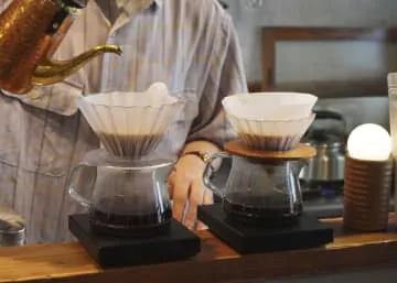 土佐和紙フィルターでコーヒーいかが