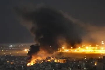 レバノン首都、複数空爆