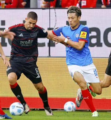 中村が5試合連続ゴール