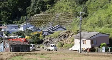 宮崎で大雨、2人不明