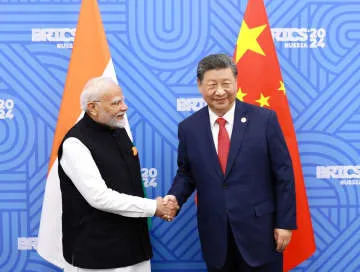 中国インド首脳、関係改善で一致