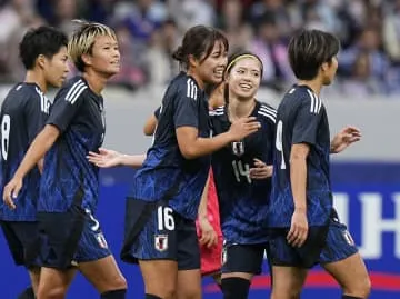 なでしこ、韓国に4―0で快勝