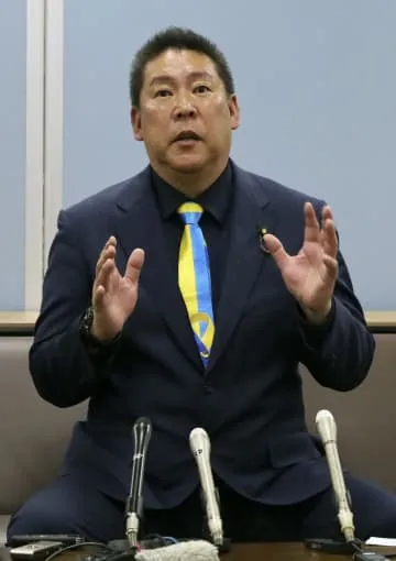 N党の立花党首が兵庫知事選へ