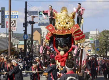 佐賀・唐津くんち、見せ場迎える