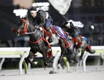 大井競馬場で相馬野馬追