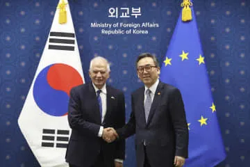 EU、韓国と安保協力締結