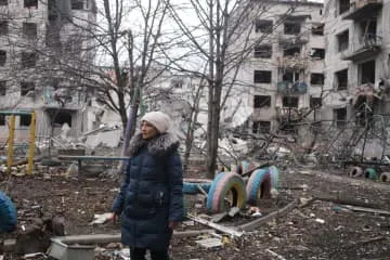 東部要衝でロシア軍撃退