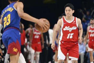 NBA、河村勇輝は終盤に出場