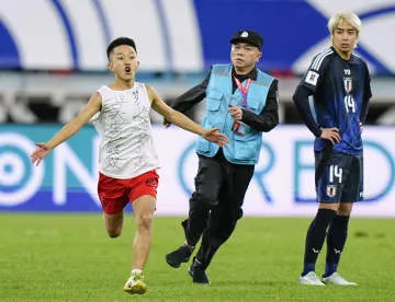 W杯日本戦乱入の男を行政拘留