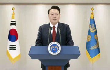 韓国大統領、戒厳令は正当と表明