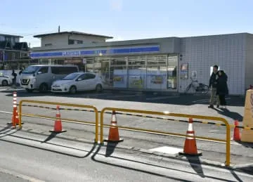 富士山コンビニ側に柵完成