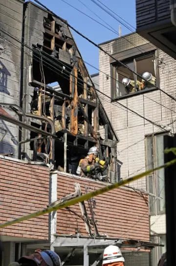 東京・大田で住宅火災