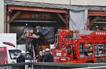 千葉駅近く解体現場で3人負傷か