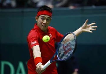 錦織圭敗れ、日本1勝1敗