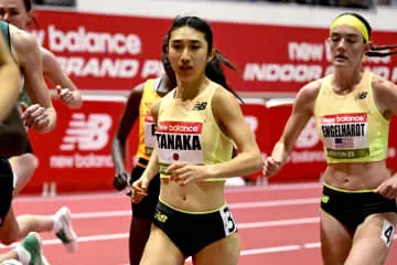 田中希実、1マイル日本新で6位