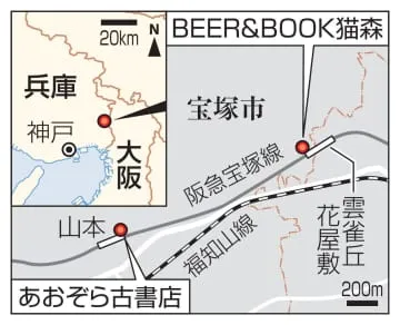 本と個性派ビール、昼から過ごす豊かな時間