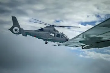 中国ヘリが3mに接近、南シナ海