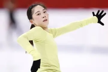 吉田陽菜、五輪会場で公式練習