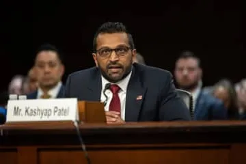 FBI長官にパテル氏承認