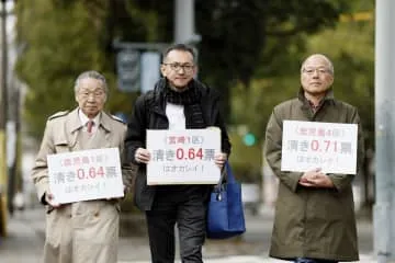 昨年衆院選、合憲10件目
