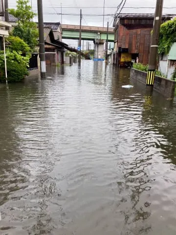 「水害マップ」に内水氾濫の情報