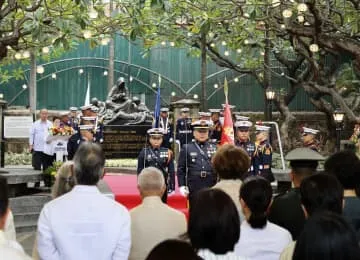 マニラ市街戦から80年で追悼