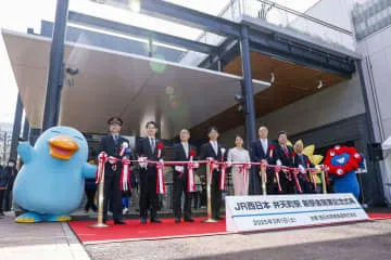 JR弁天町の新駅舎開業