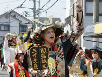 米国出身芸人ジャボリさん武将に